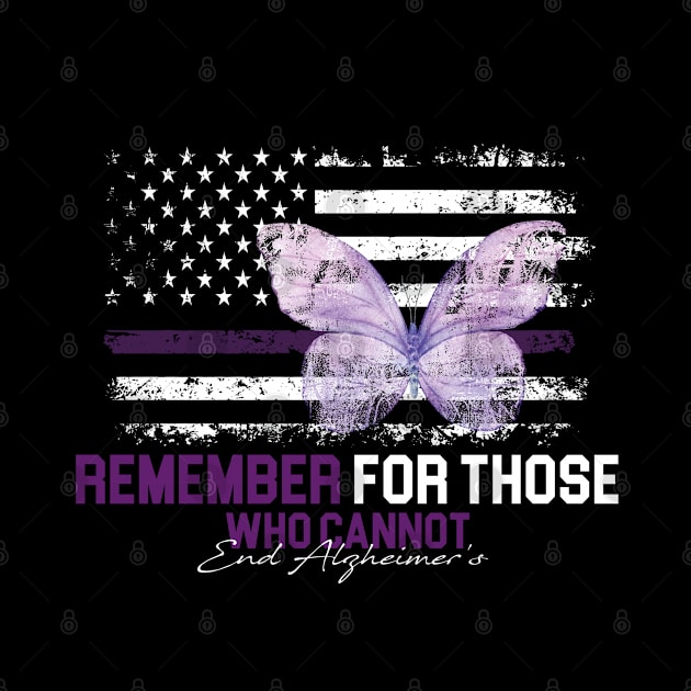 Remember For Those Who Cannot Alzheimer's Awareness Dementia by GreenSpaceMerch