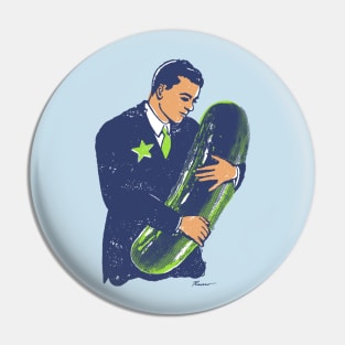 Hold The Pickle - American Oddities #3 Pin