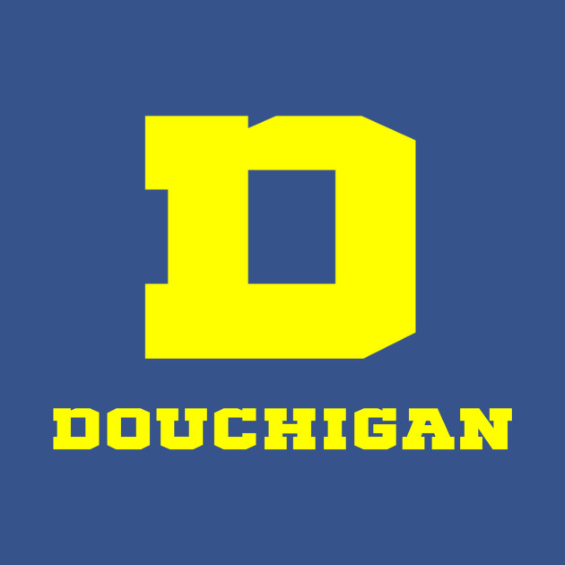 Discover Douchigan Blue - Douchigan - T-Shirt