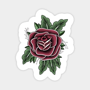 Traditional Rose Magnet