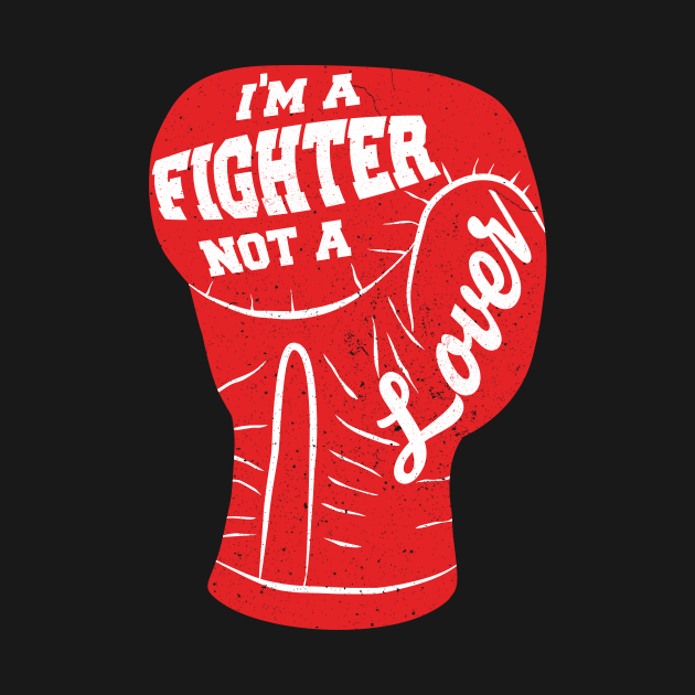 I'm A Fighter Not A Lover - Red by LeanneSimpson