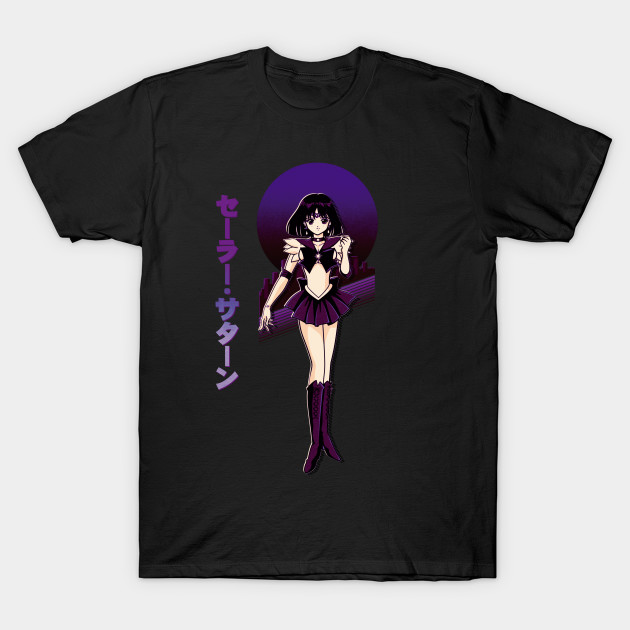 Sailor Saturn Vaporwave Kawaii Sailor Moon T Shirt Teepublic