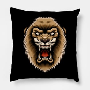 Lion Head Pillow