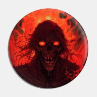 Diablo Necromancer Pin