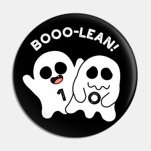 Boo-lean Funny Computer Ghost Boolean Pun Pin