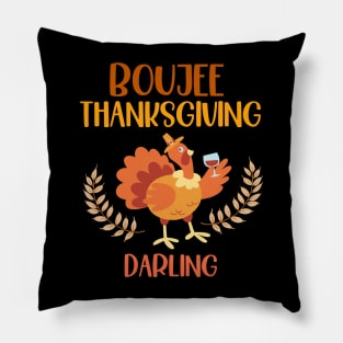 Boujee Thanksgiving Darling Pillow
