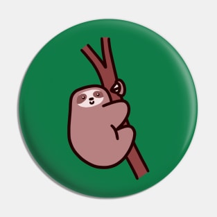 Climbing Sloth Pin