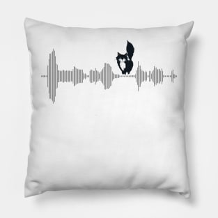 All You Need is Love and a Cat Soundwave Pillow
