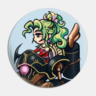 Terra in Magitek Armor - Final Fantasy VI Pin