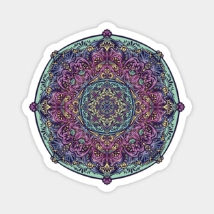 Icy Mandala Magnet