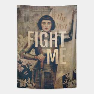 Fight Me Tapestry