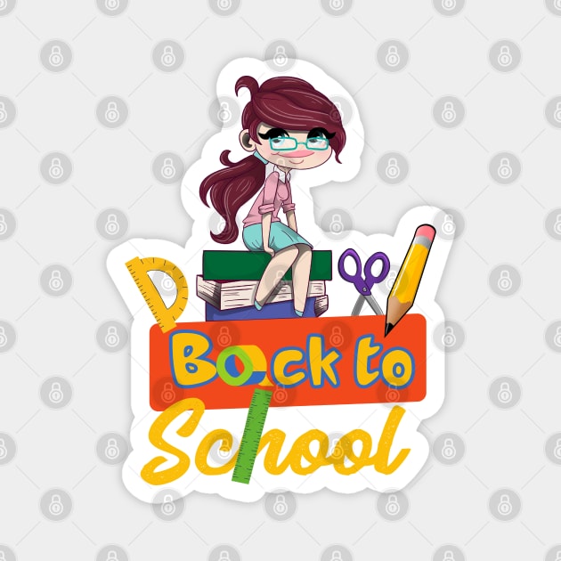 Back To School Magnet by MIRO-07