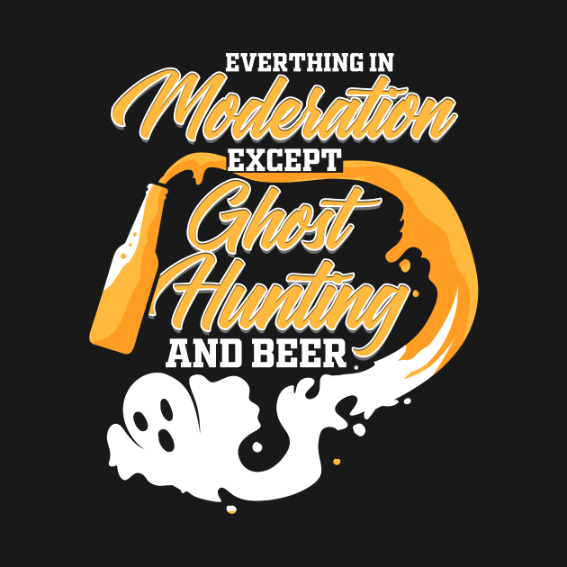 Ghost Hunting Beer Ghost Hunter Paranormal by ChrisselDesigns