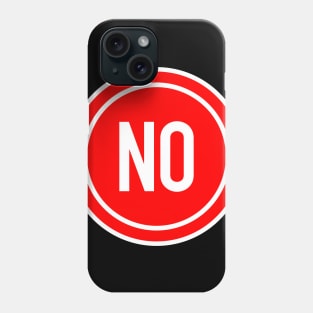 A Simple No Phone Case