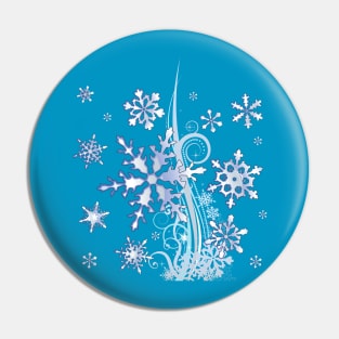 Snow Flares Pin