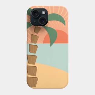 Abstract Summer Sunset Phone Case