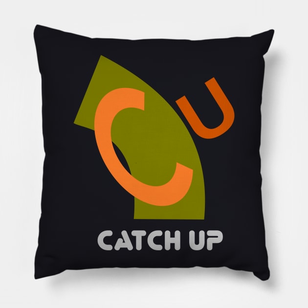 catch up Pillow by taniplusshop