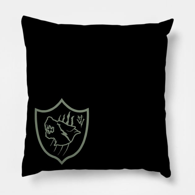 Hound Wolf Squad - REDFIELD 06 Pillow by goast