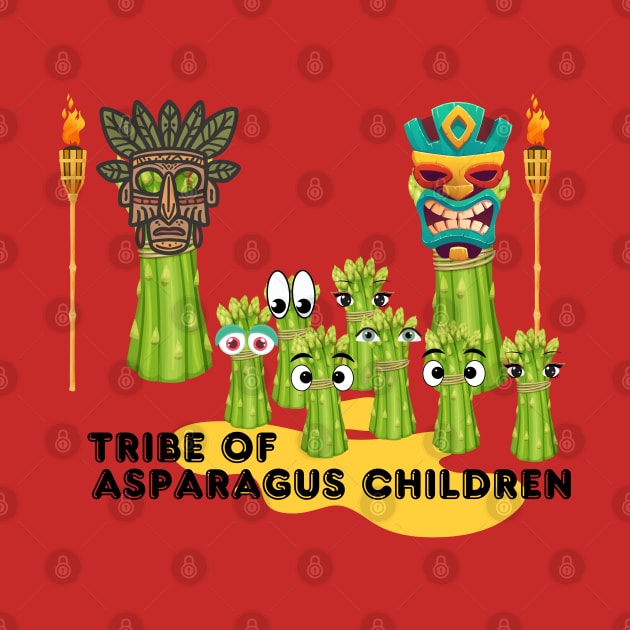 Tribe of asparagus children by TurnerTees