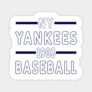 NY Yankees Classic Magnet