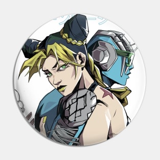 Jolyne & Stone Free Pin