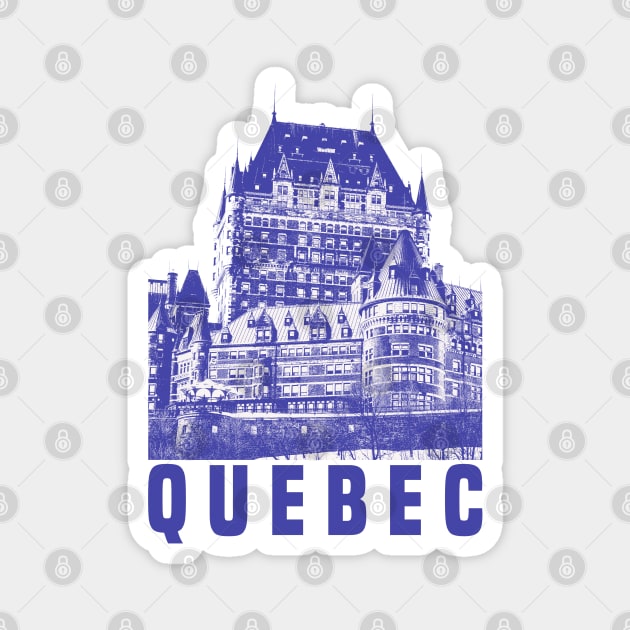 Quebec Magnet by Den Vector