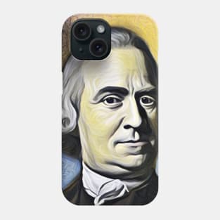 Samuel Adams Portrait | Samuel Adams Artwork 9 Phone Case