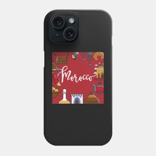 Morocco theme Phone Case