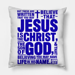 John 20:31 Pillow