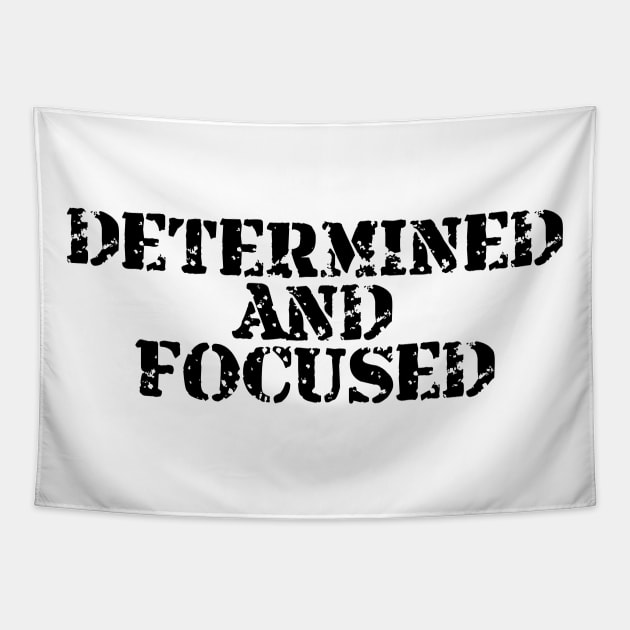 Determined And Focused Tapestry by Texevod