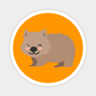 Winking Wombat Magnet