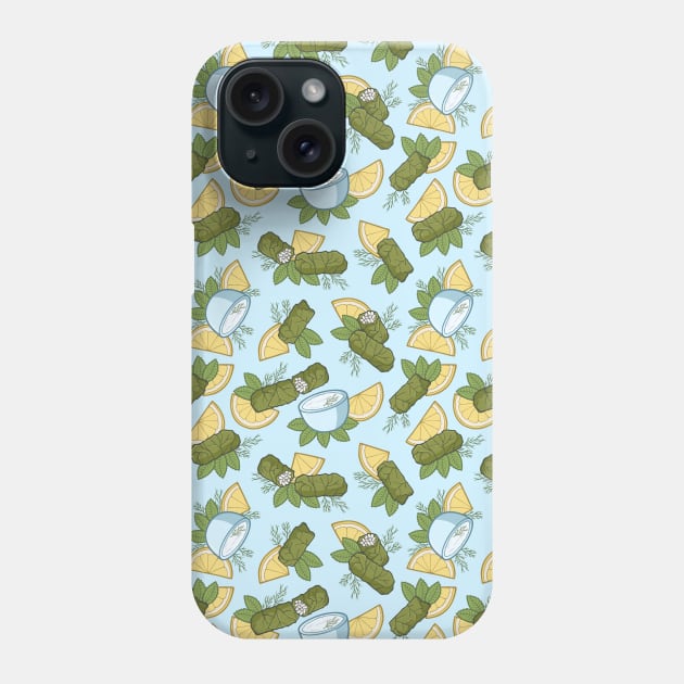 Dolmadakia Pattern Phone Case by sifis