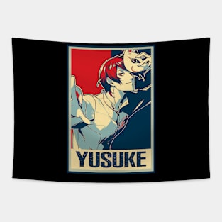 Junpei's Baseball Passion Stylish Shirts for Sports Enthusiasts Tapestry