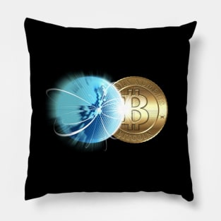 Bitcoin Concept Pillow