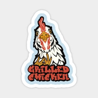 Grilled Chicken Magnet