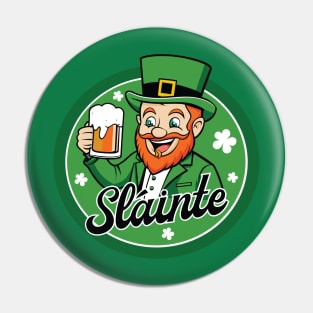 Sláinte - Leprechaun Pin