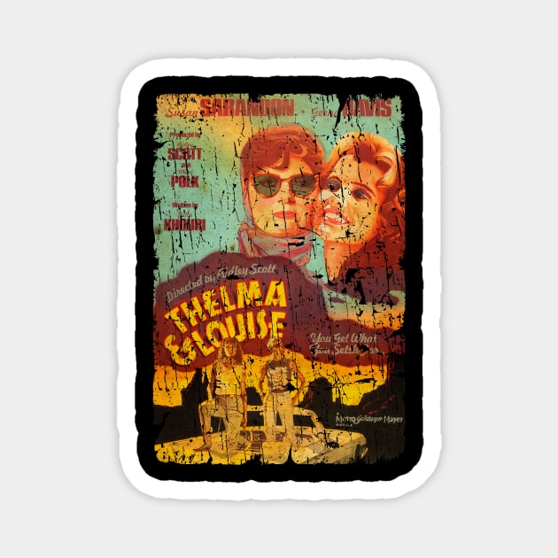 THELMA AND LOUISE MOVIE Magnet by sodakohan