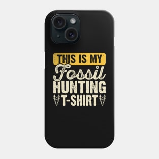 This Is My Fossil Hunting T shirt T shirt For Women Phone Case