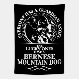 Bernese Mountain Dog Guardian Angel dog mom Tapestry