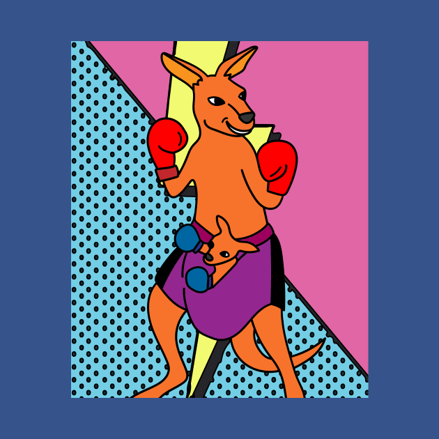 Boxing Glove Boxing Kangaroo Fighting by flofin