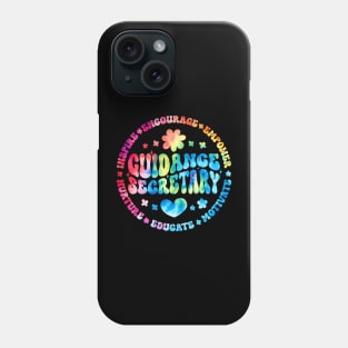 Groovy Guidance Secretary Appreciation Week Back to School Phone Case