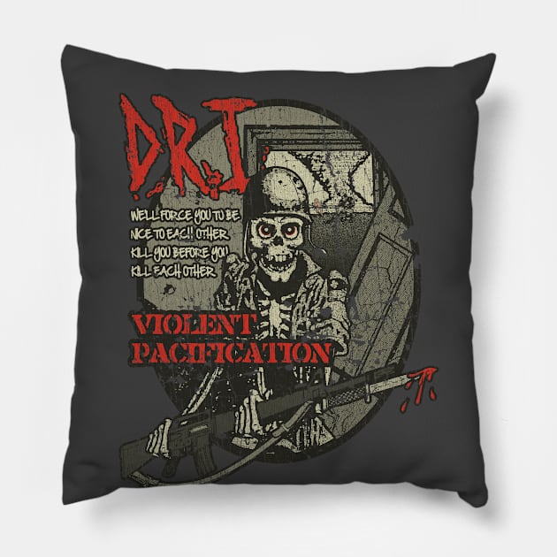 Violent Pacification 1984 Pillow by JCD666