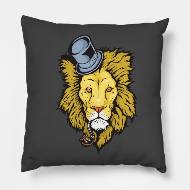 Regal Lion Pillow by IT-Anastas