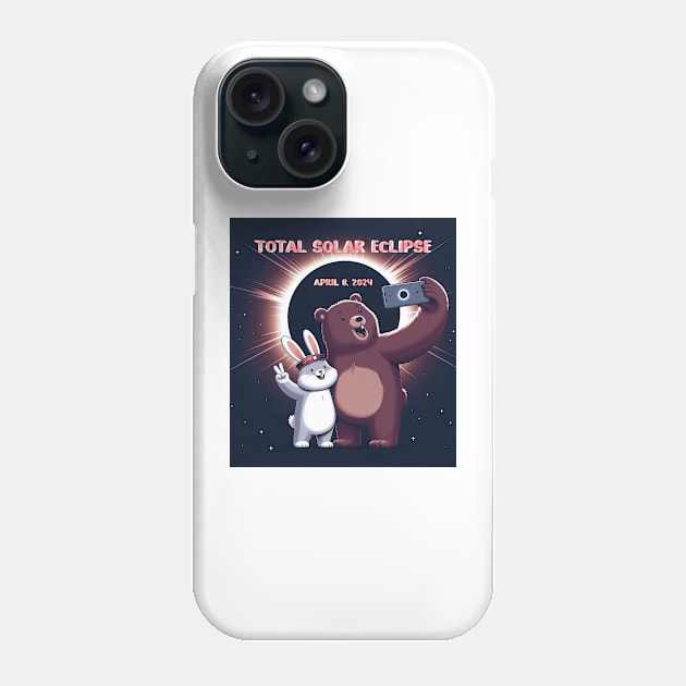 Bear And Bunny Phone Case by BukovskyART