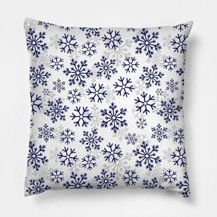 Winter Snowflakes Pillow