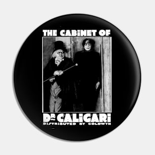 THE CABINET OF DR CALIGARI - Horror Film - Silent and Pre-Code Horror Pin