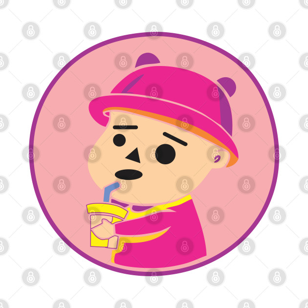 bubble tea boy by TrendsCollection