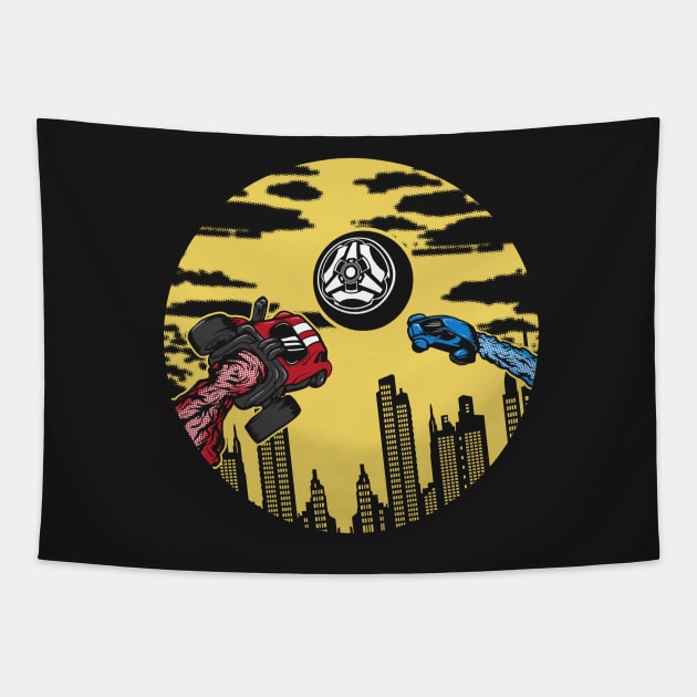 Rocket League Video Game Inspired Gifts Tapestry by justcoolmerch