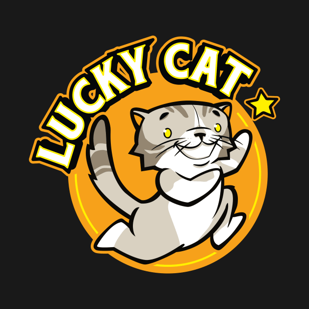 Lucky Cat! by Mattocks Design