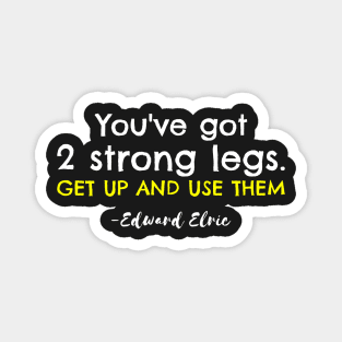 Edward Elric's Most Powerful Quote Magnet